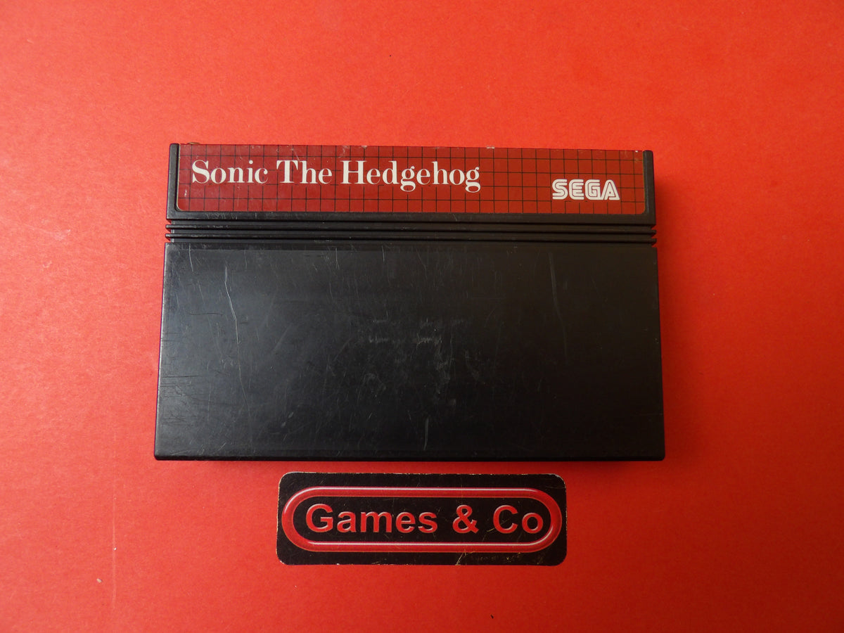 SONIC THE HEDGEHOOG - SEGA MASTER SYSTEM
