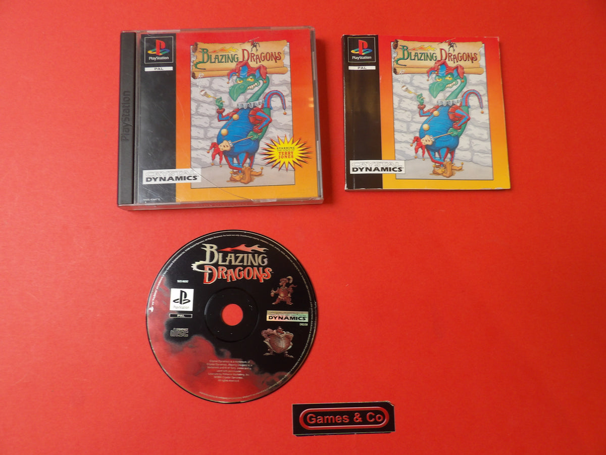 BLAZING DRAGONS - PS1