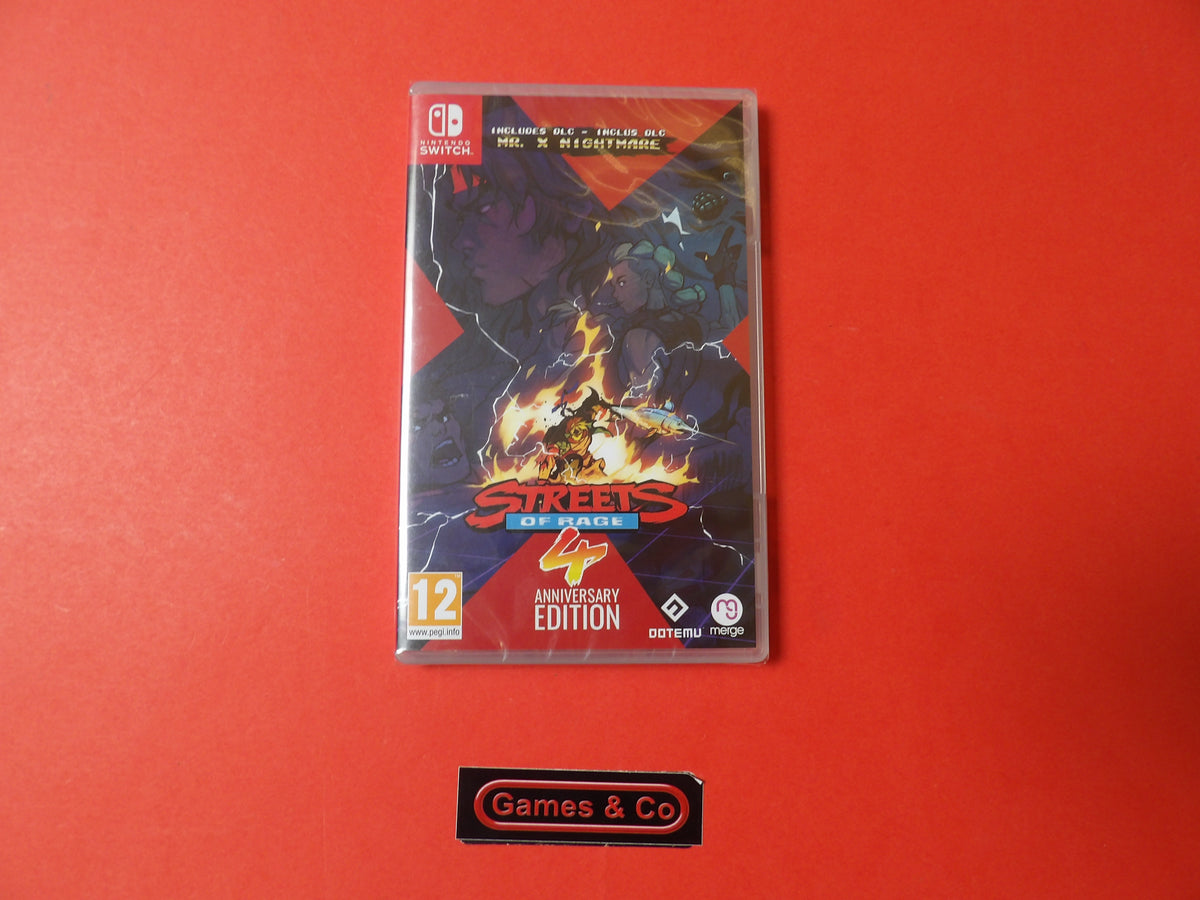 STREETS OF RAGE 4 ANNIVERSARY EDITION - NINTENDO SWITCH