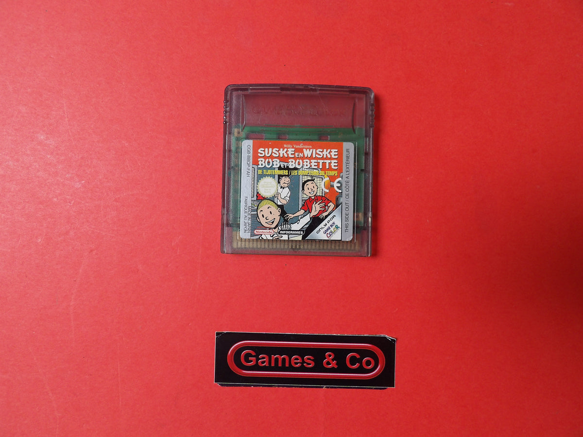 SUSKE EN WISKE BOB ET BOBETTE COLLERD EDITION - GAMEBOY