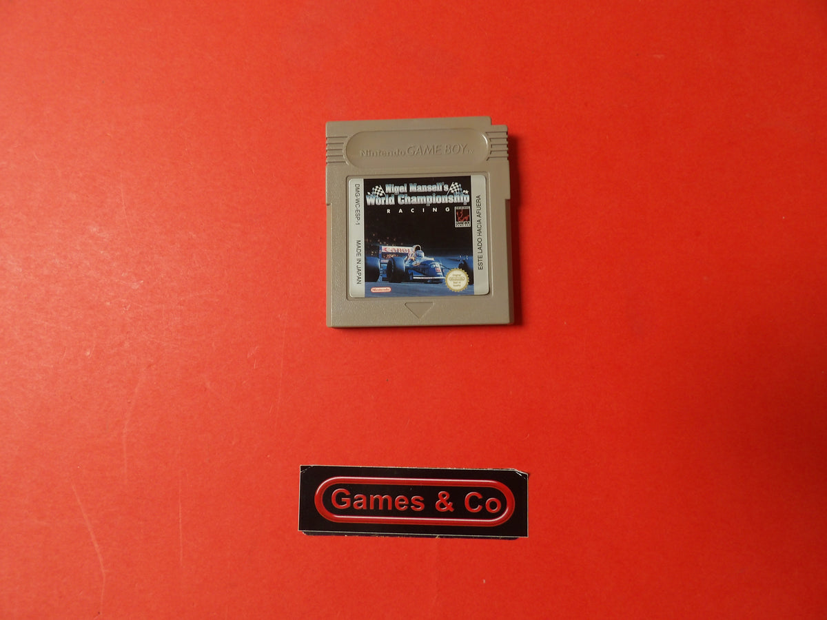 NIGEL MANSELL'S WORLD CHAMPIONSHIP RACING - GAMEBOY