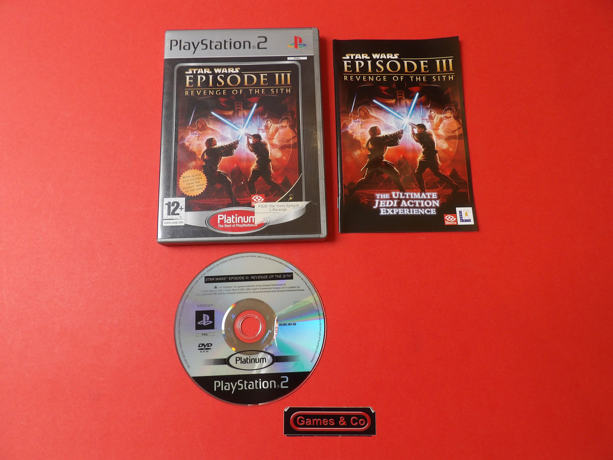 STAR WARS: EPISODE III REVENGE OF THE SITH - PS2