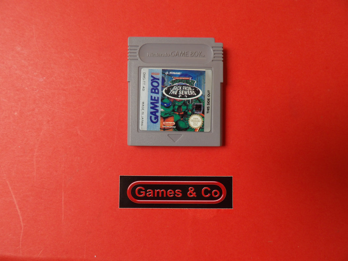 TURTLES II BACK FROM THE SWERS - GAMEBOY