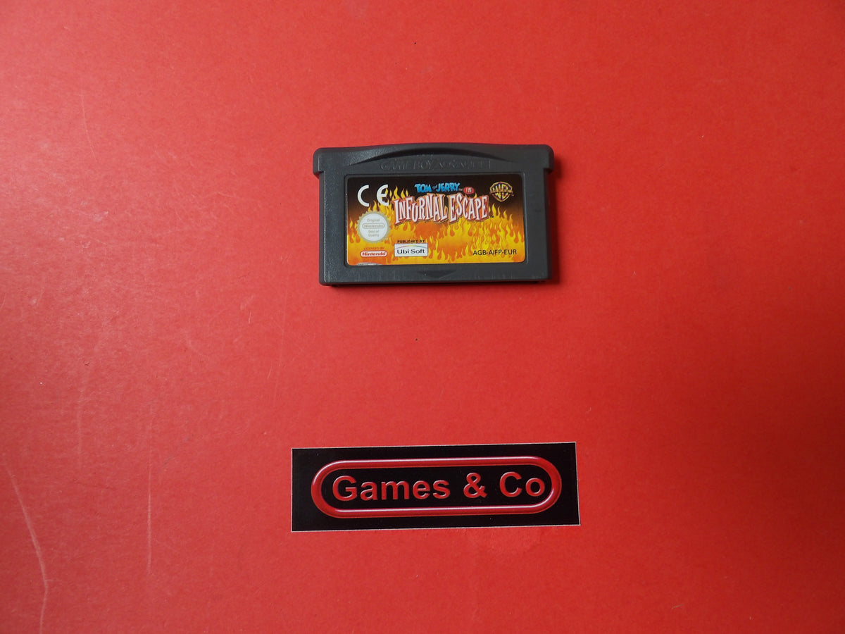 TOM AND JERRY INFURNAL ESCAPE - GAMEBOY ADVANCE