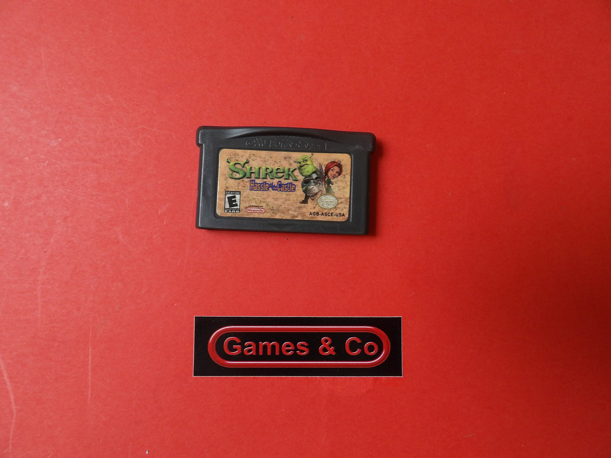 SHERK HASSIE AT THE CASTLE - GAMEBOY ADVANCE