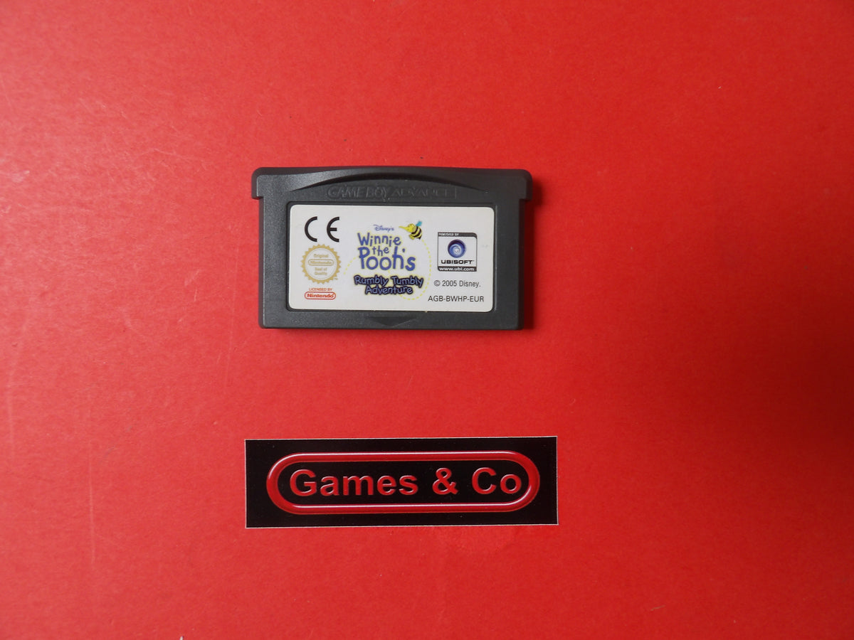 WINNIE THE POOH'S RUMBLY TUMBLY ADVENTURE - GAMEBOY ADVANCE
