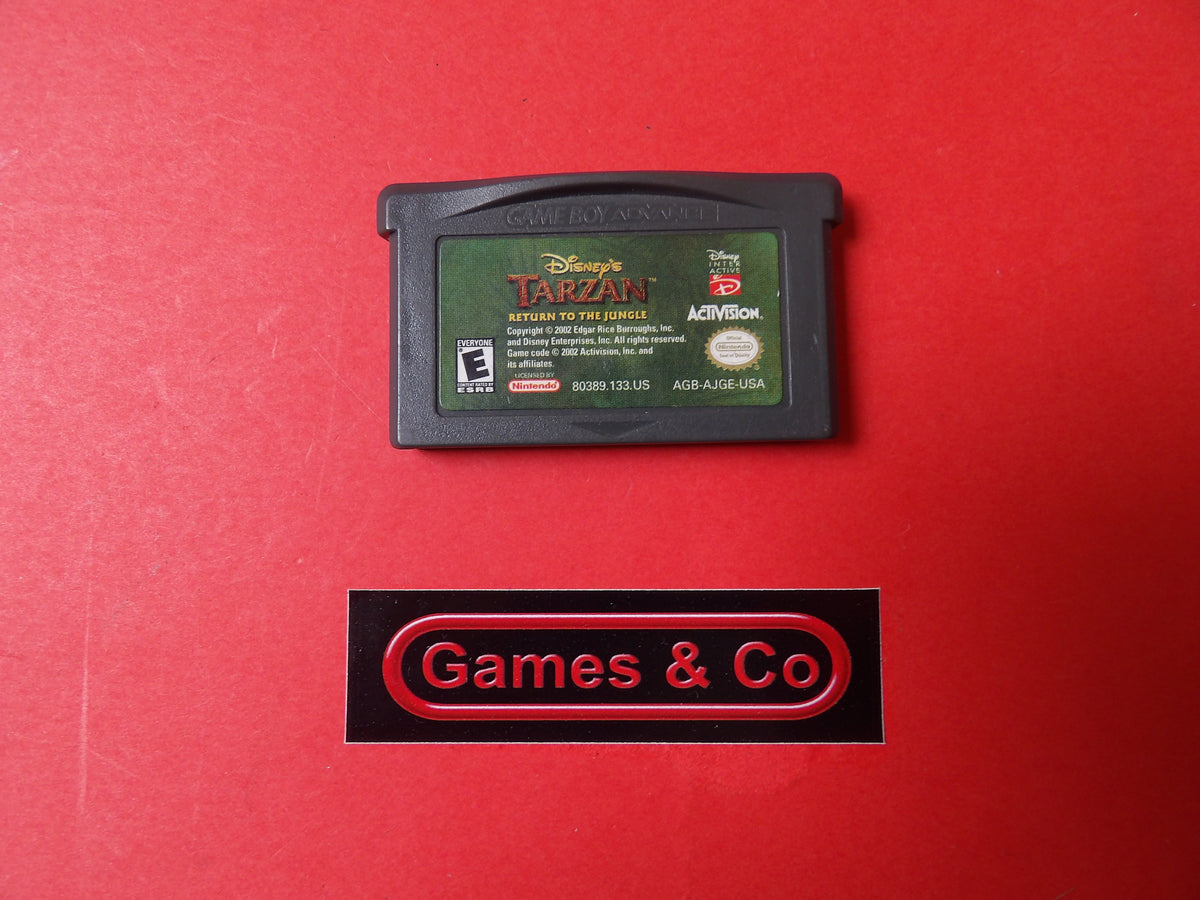 TARZAN RETURN TO THE JUNGLE - GAMEBOY ADVANCE