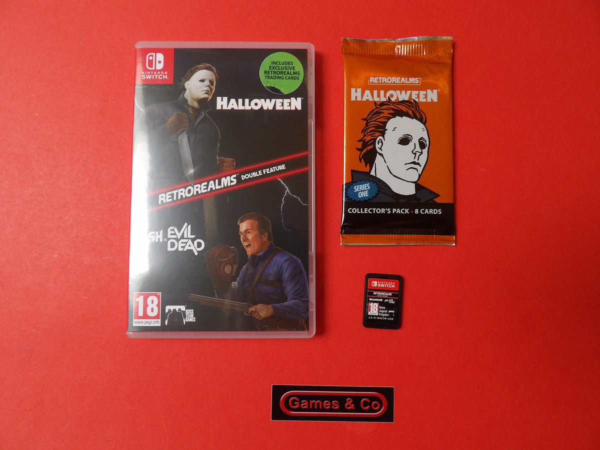 RETROREALMS DOUBLE FEATURE: HALLOWEEN AND ASH VS EVIL DEAD - NINTENDO SWITCH