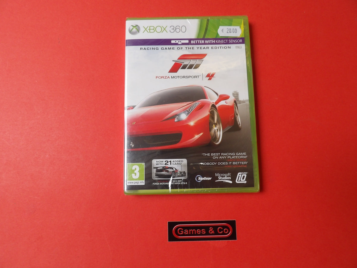 FORZA MOTORSPORT 4 RACING GAME OF THE YEAR EDITION - XBOX 360
