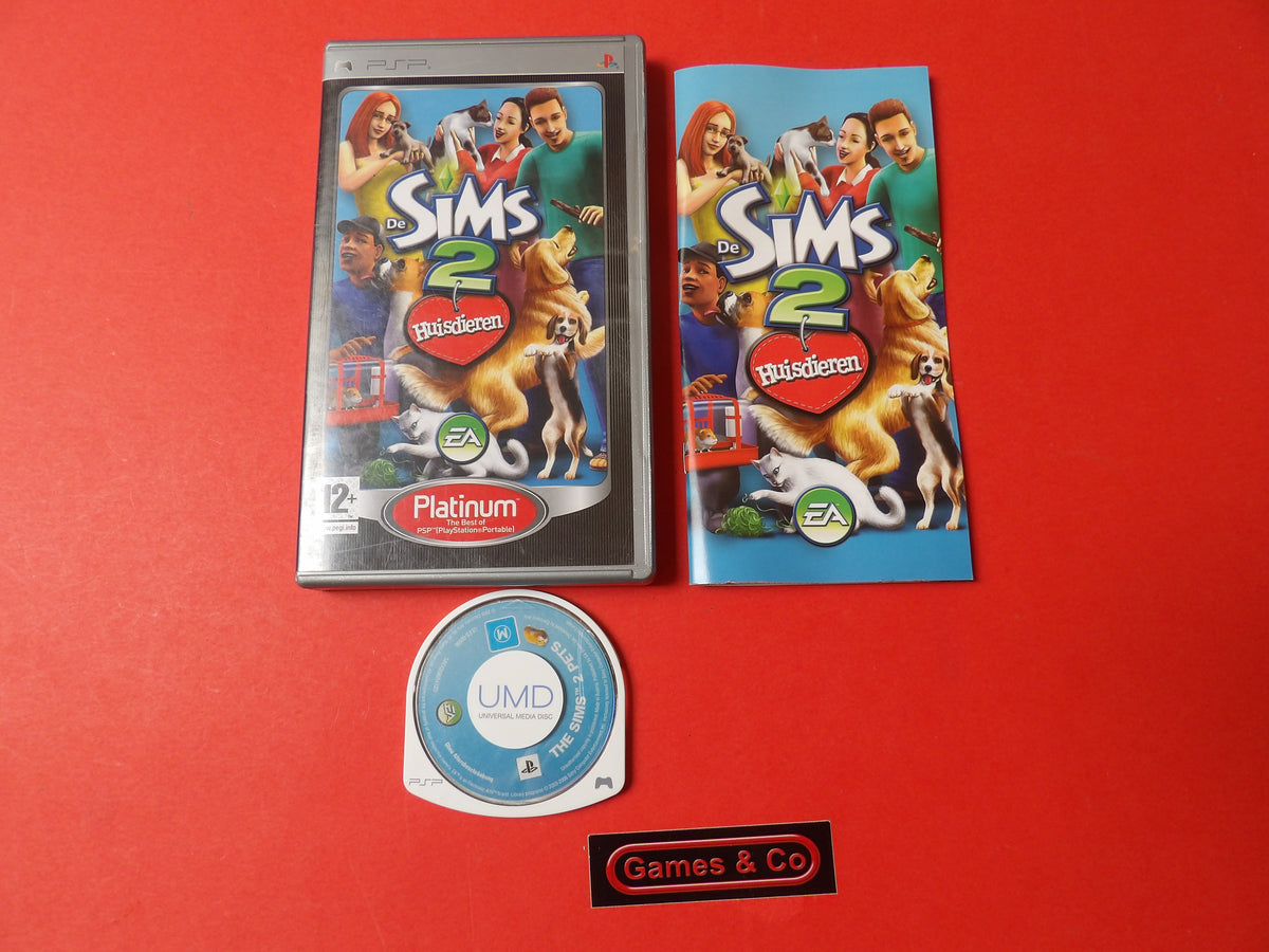 DE SIMS 2 HUISDIEREN - PSP