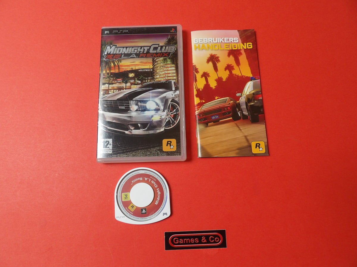MIDNIGHT CLUB L.A. REMIX - PSP