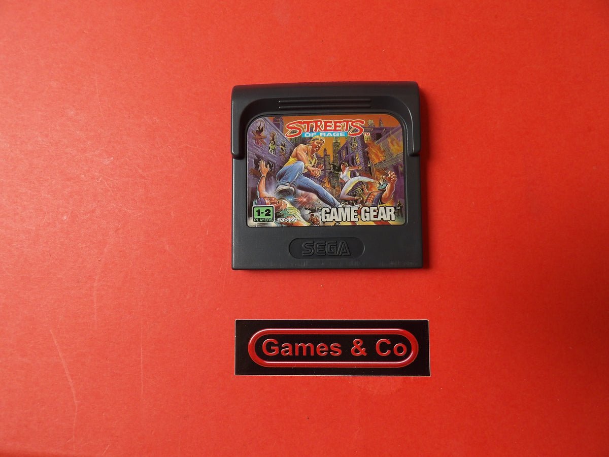 STREETS OF RAGE - SEGA GAME GEAR