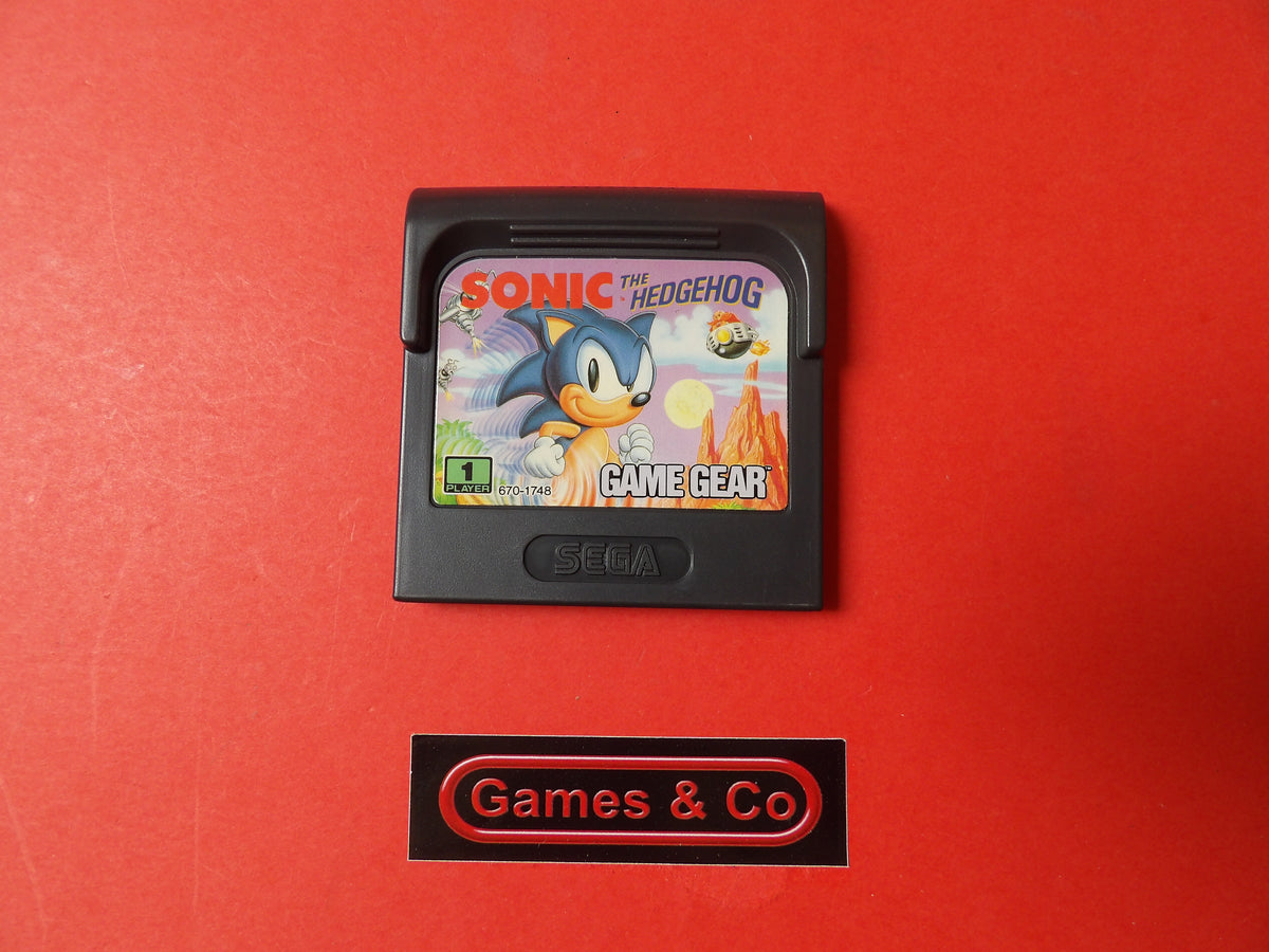 SONIC THE HEDGEHOG  - SEGA GAME GEAR