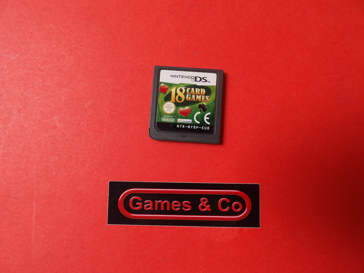 18 CARD GAMES - NINTENDO DS