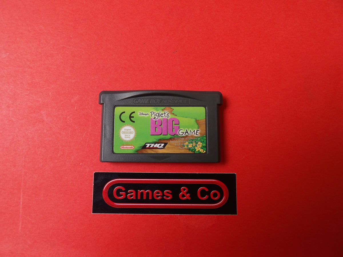 PIGLETS BIG GAME - NINTENDO GAMEBOY ADVANCE