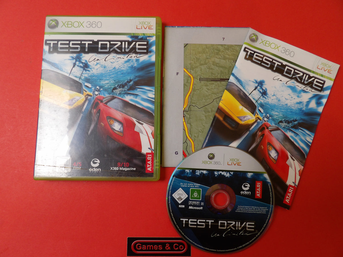 TEST DRIVE UNLIMITED - XBOX 360