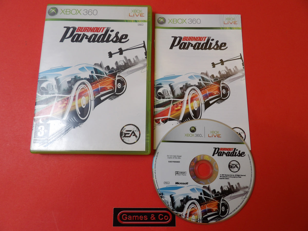 BURNOUT PARADISE - XBOX 360