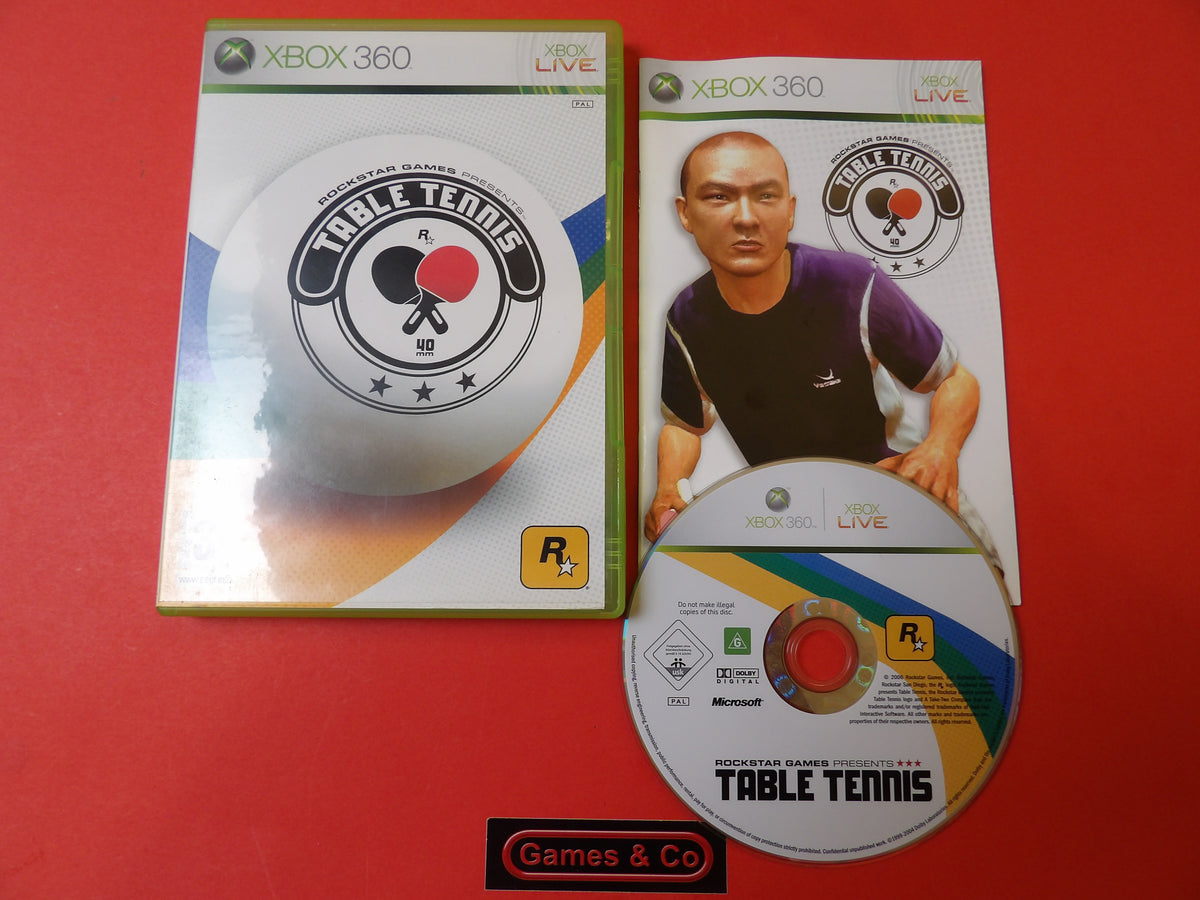 ROCKSTAR GAMES PRESENTS TABLE TENNIS - XBOX 360