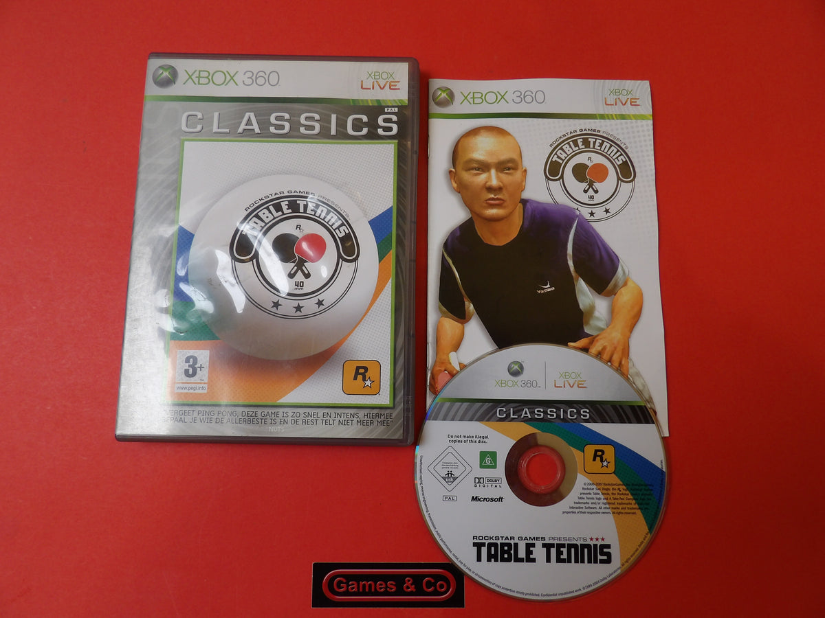 ROCKSTAR GAMES PRESENTS TABLE TENNIS - XBOX 360