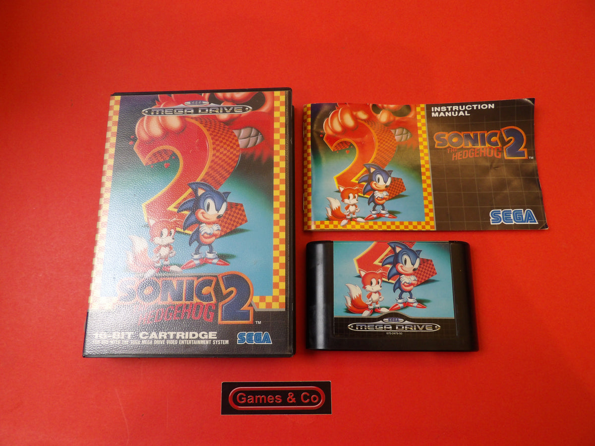 SONIC 2 THE HEDGEHOG - SEGA MEGA DRIVE