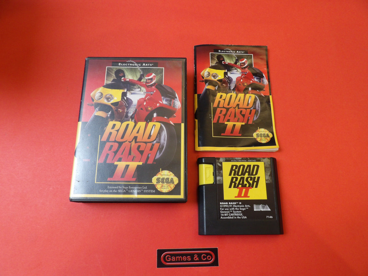 ROAD RASH II - SEGA GENESIS