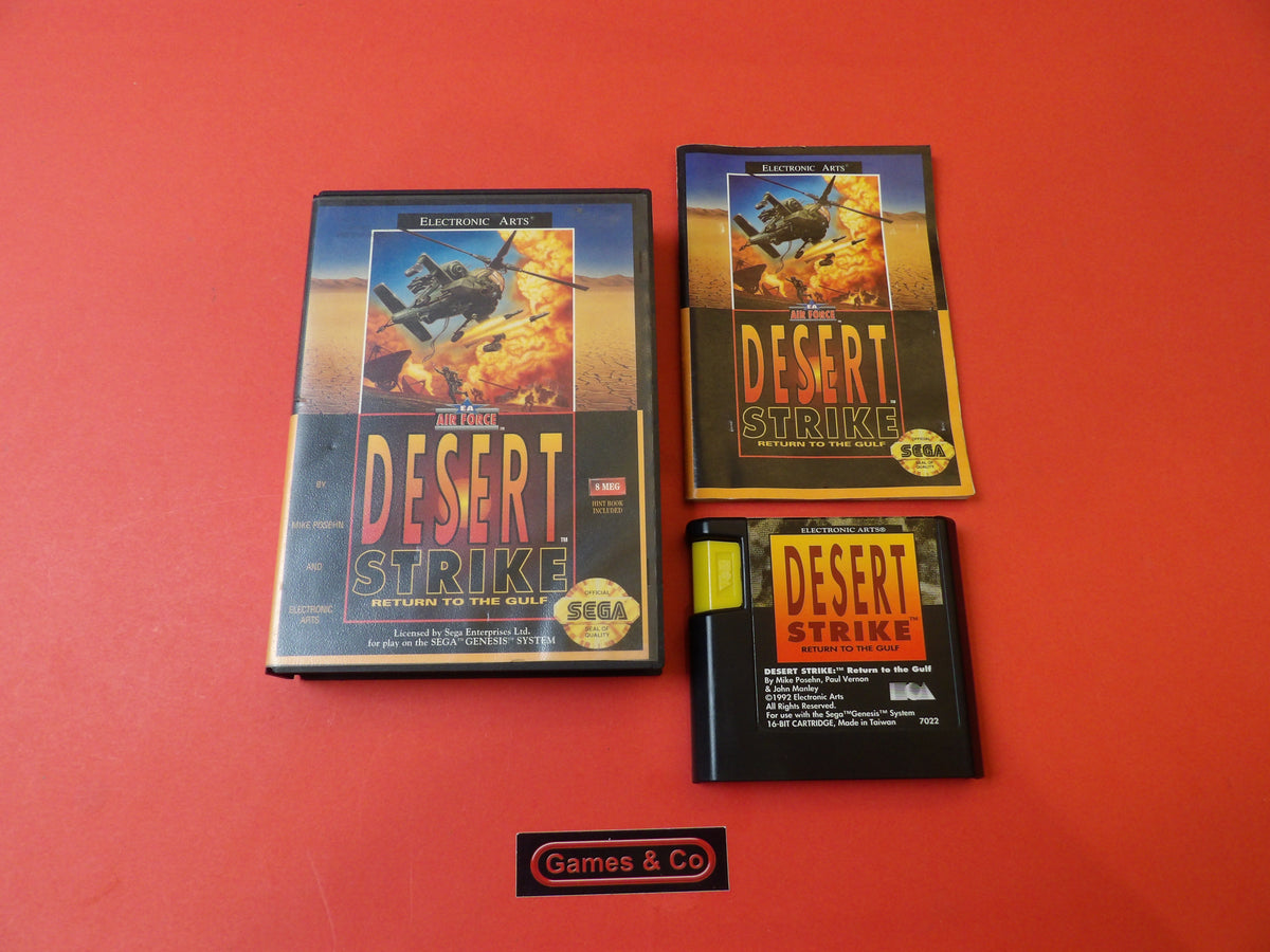 DESERT STRIKE - SEGA GENESIS
