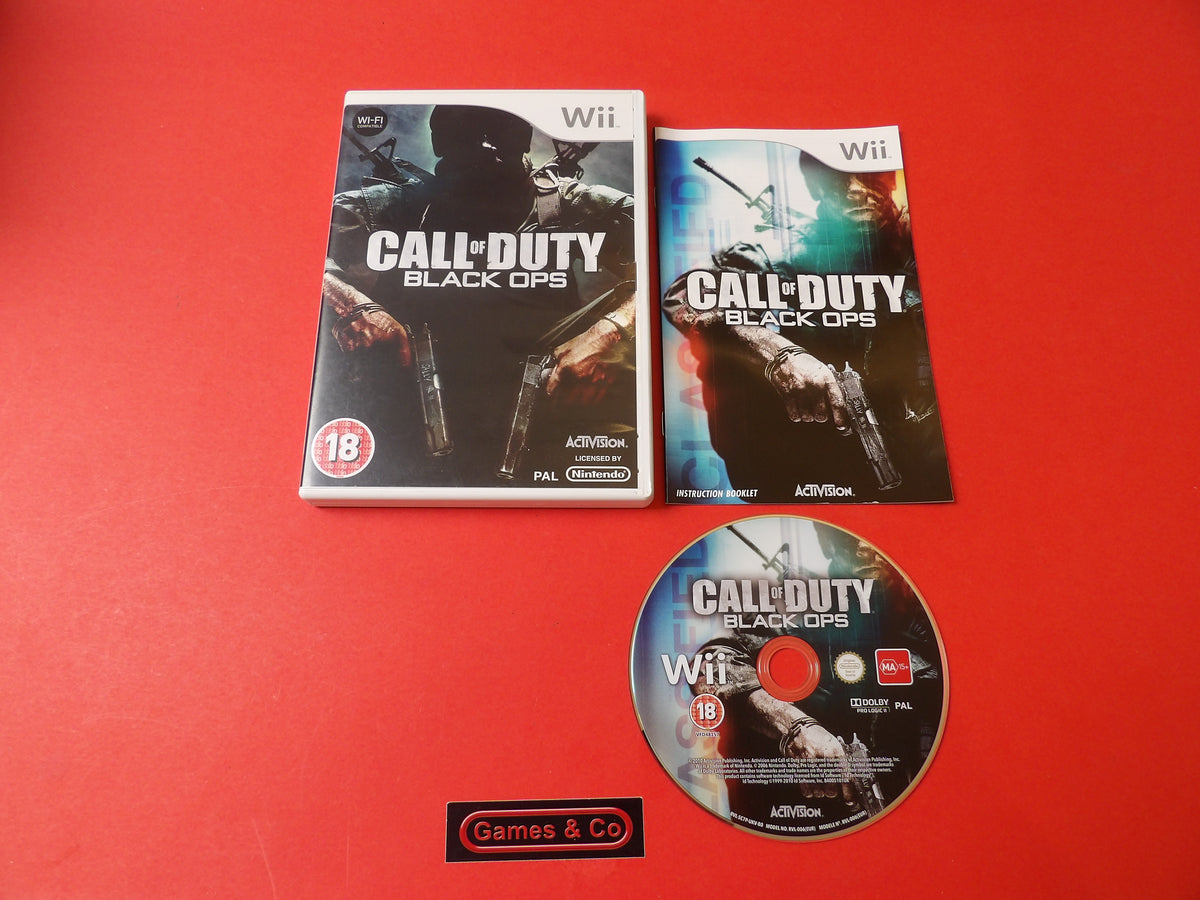 CALL OF DUTY BLACK OPS - NINTENDO WII