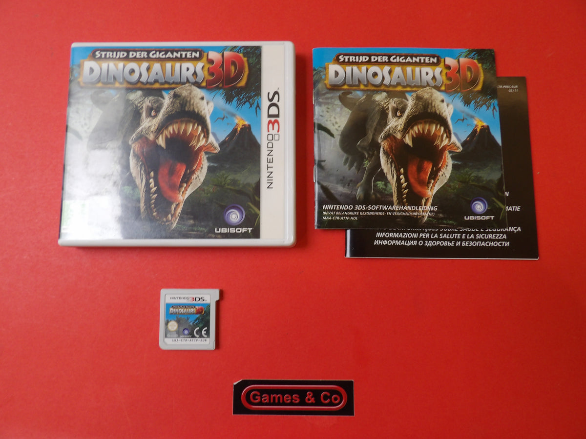 STRIJD DER GIGANTEN DINOSAURS 3D - NINTENDO 3DS