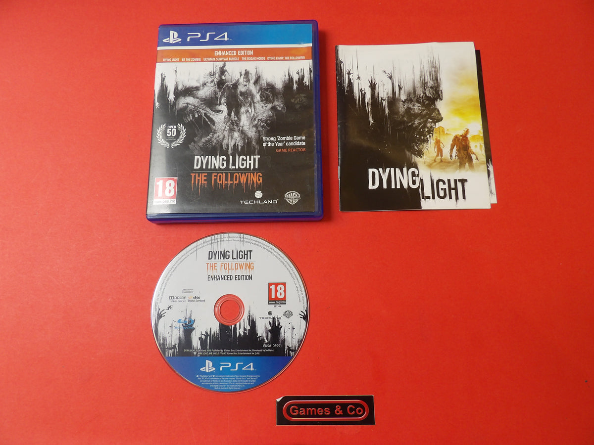 DYING LIGHT THE FOLLOWING ENHANCED EDITION - PS4