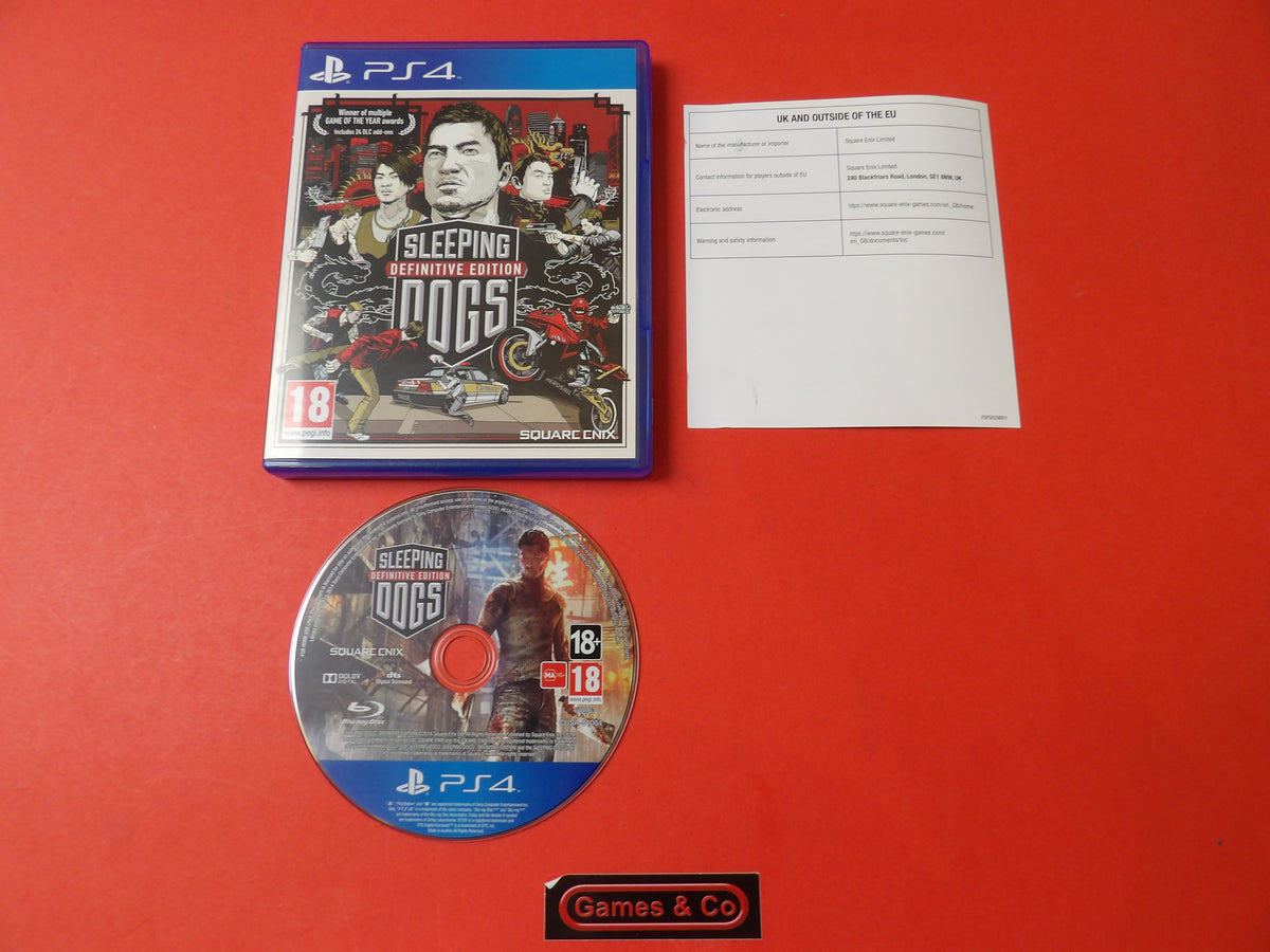 SLEEPING DOGS DEFINITIVE EDITION - PS4