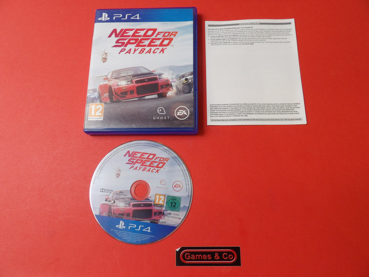 NEED FOR SPEED PAYBACK - PS4