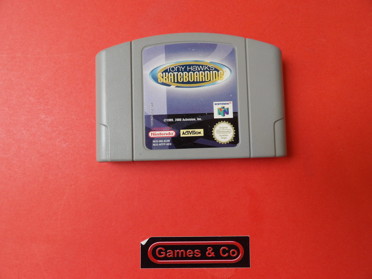 TONY HAWK'S SKATEBOARDING - N64