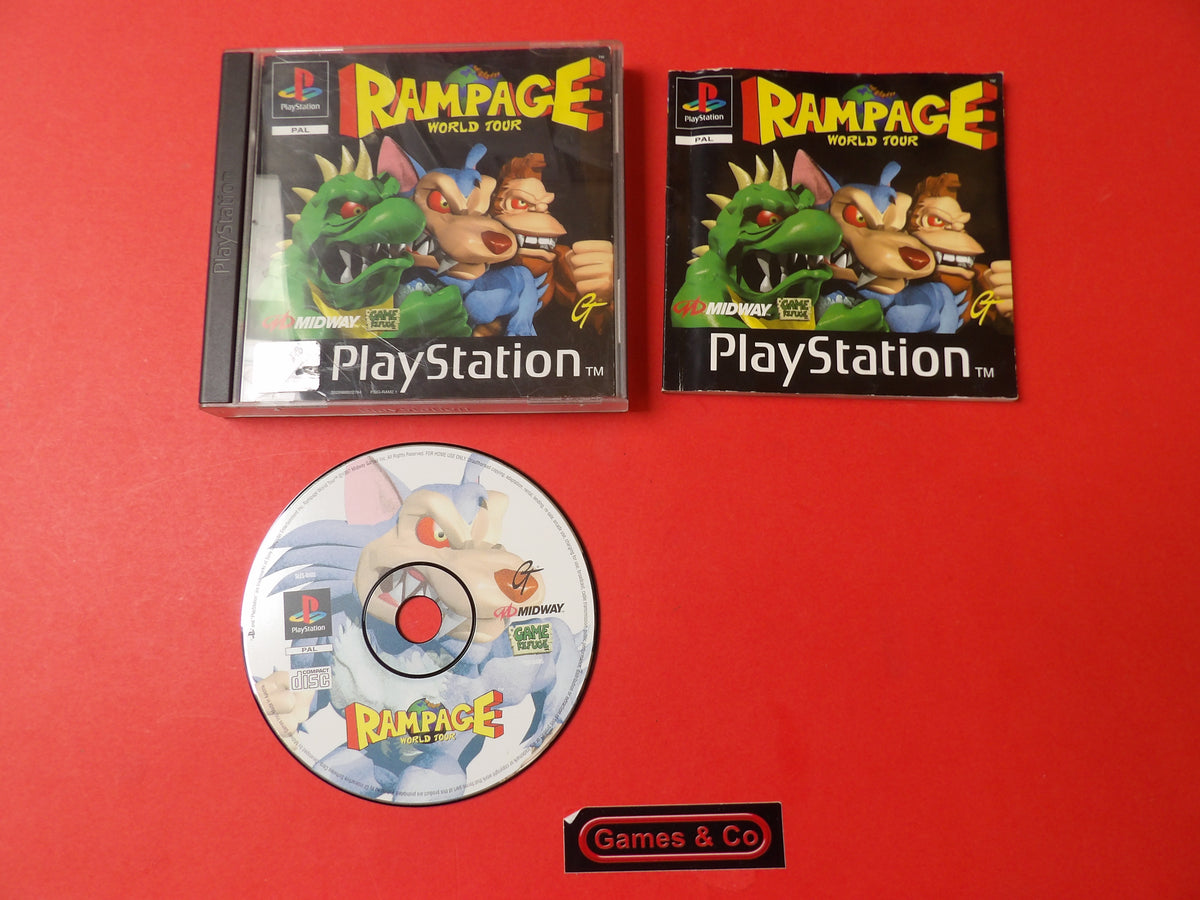 RAMPAGE WORLD TOUR - PS1
