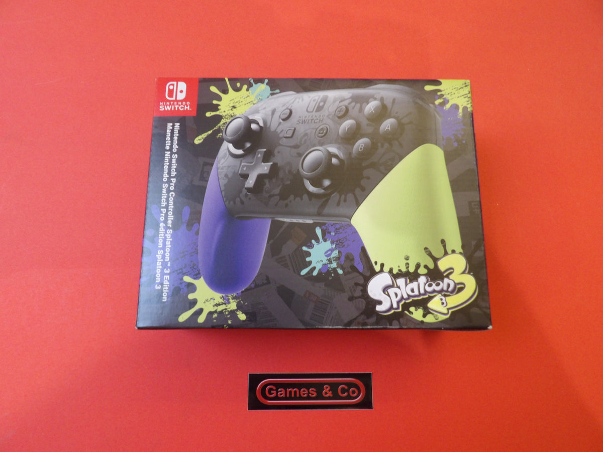NINTENDO SWITCH PRO CONTROLLER SPLATOON 3