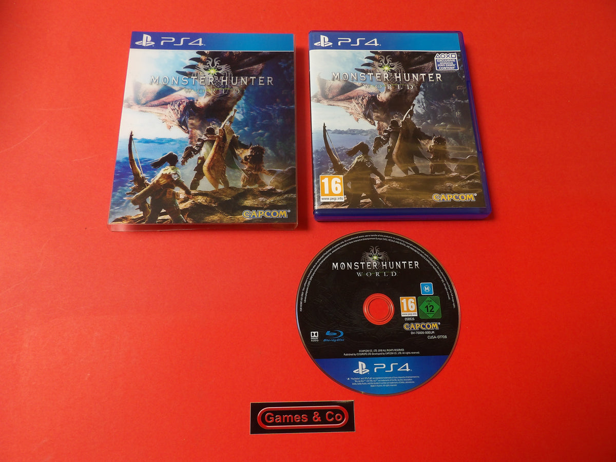 MONSTER HUNTER WORLD  - PS4