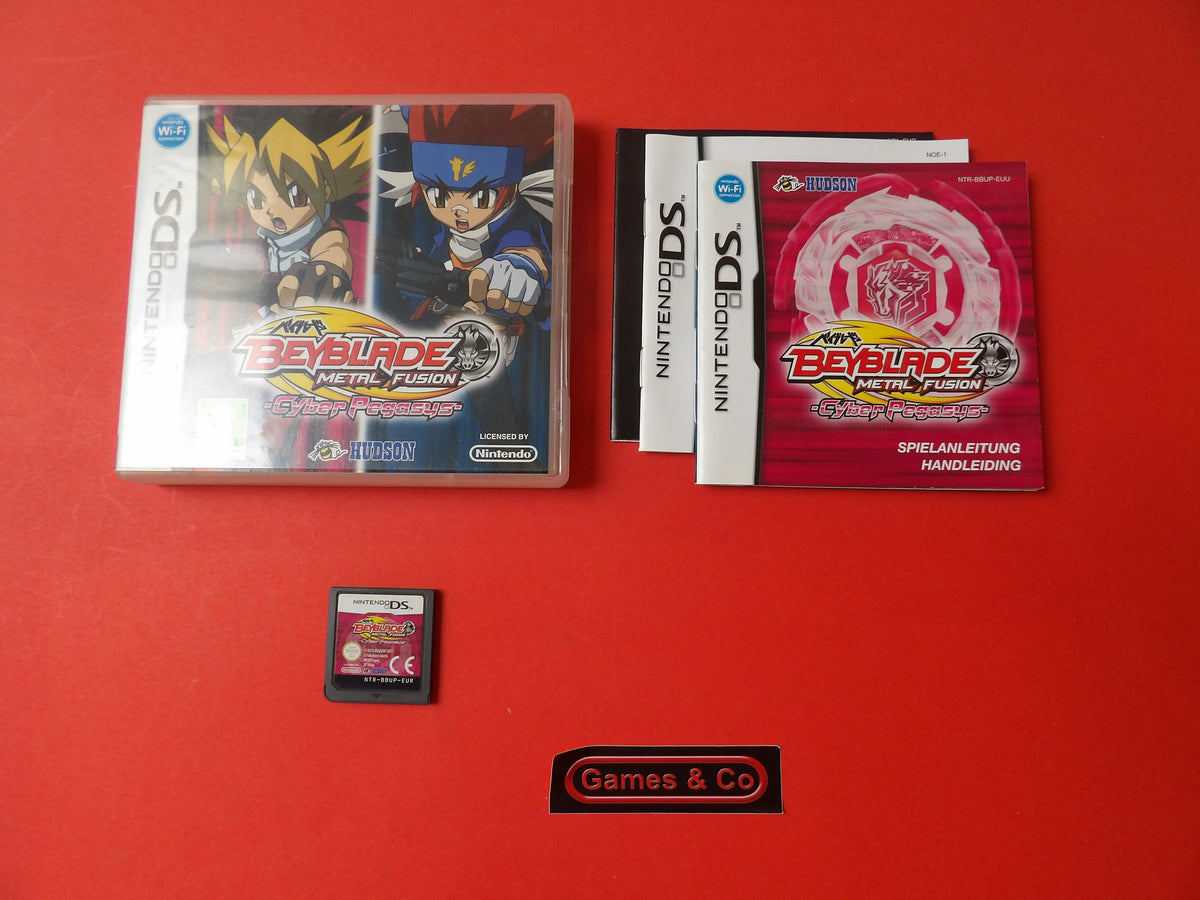 BEYBLADE METAL FUSION CYBER PEGASYS - NINTENDO DS