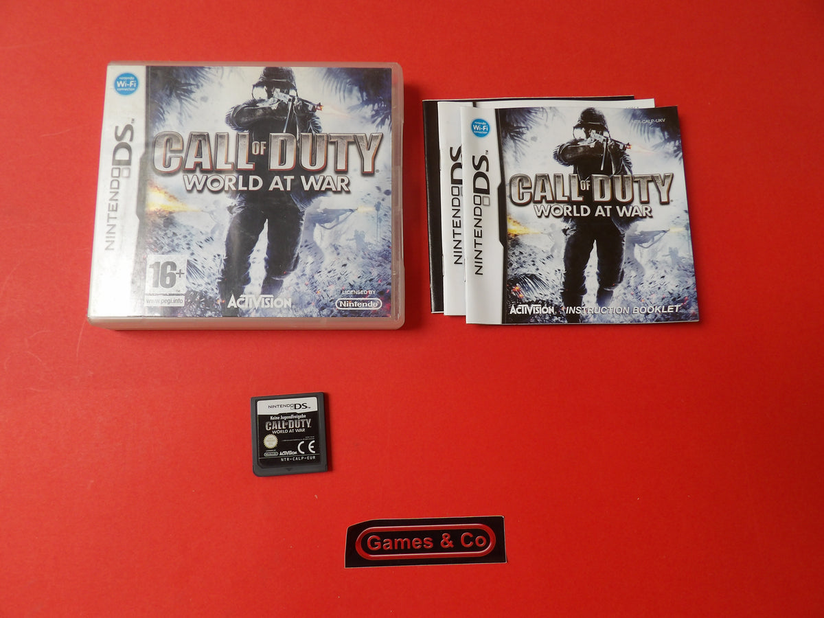 CALL OF DUTY WORLD AT WAR - NINTENDO DS