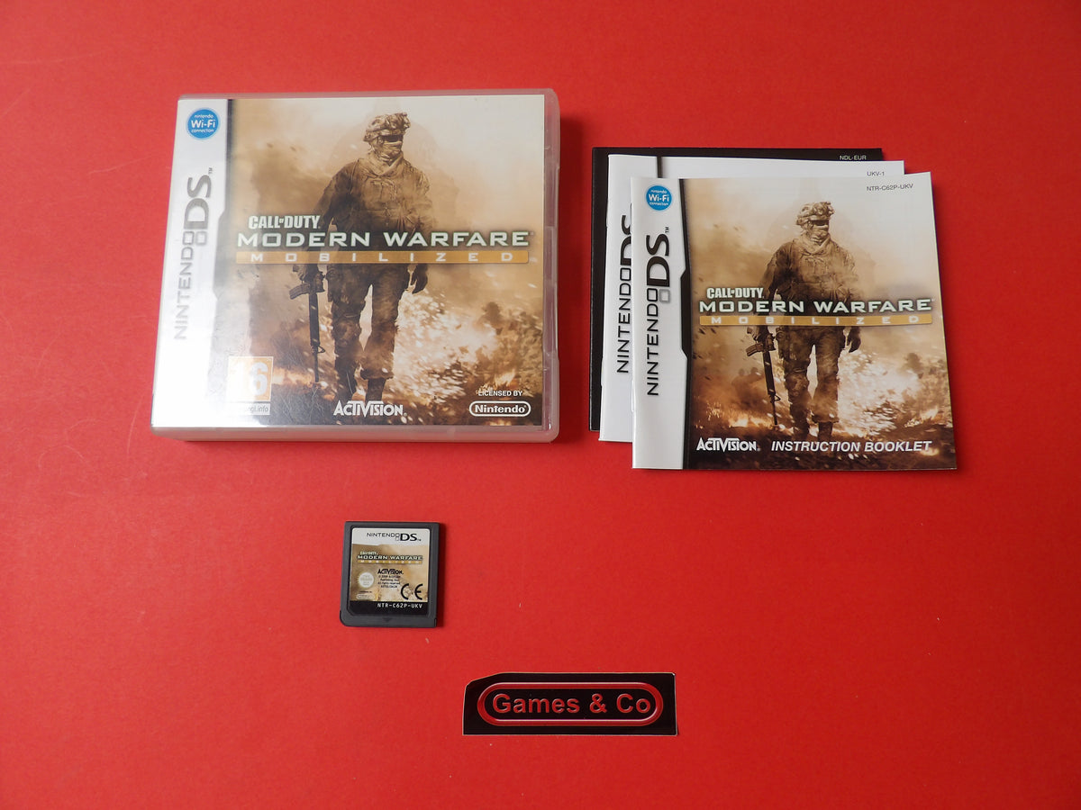 CALL OF DUTY MODERN WARFARE MOBILIZED - NINTENDO DS
