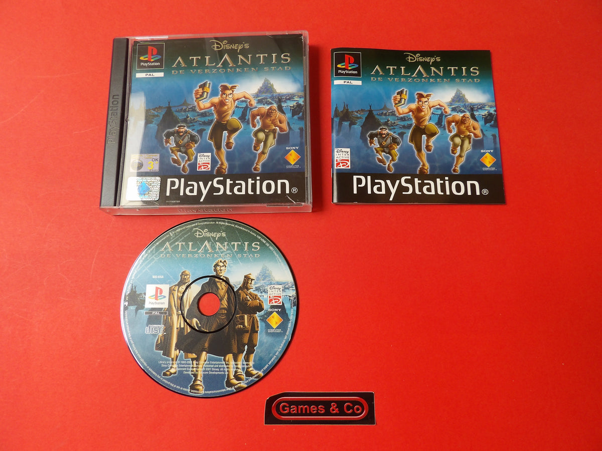 DISNEY'S ATLANTIS, DE VERZONKEN STAD - PS1