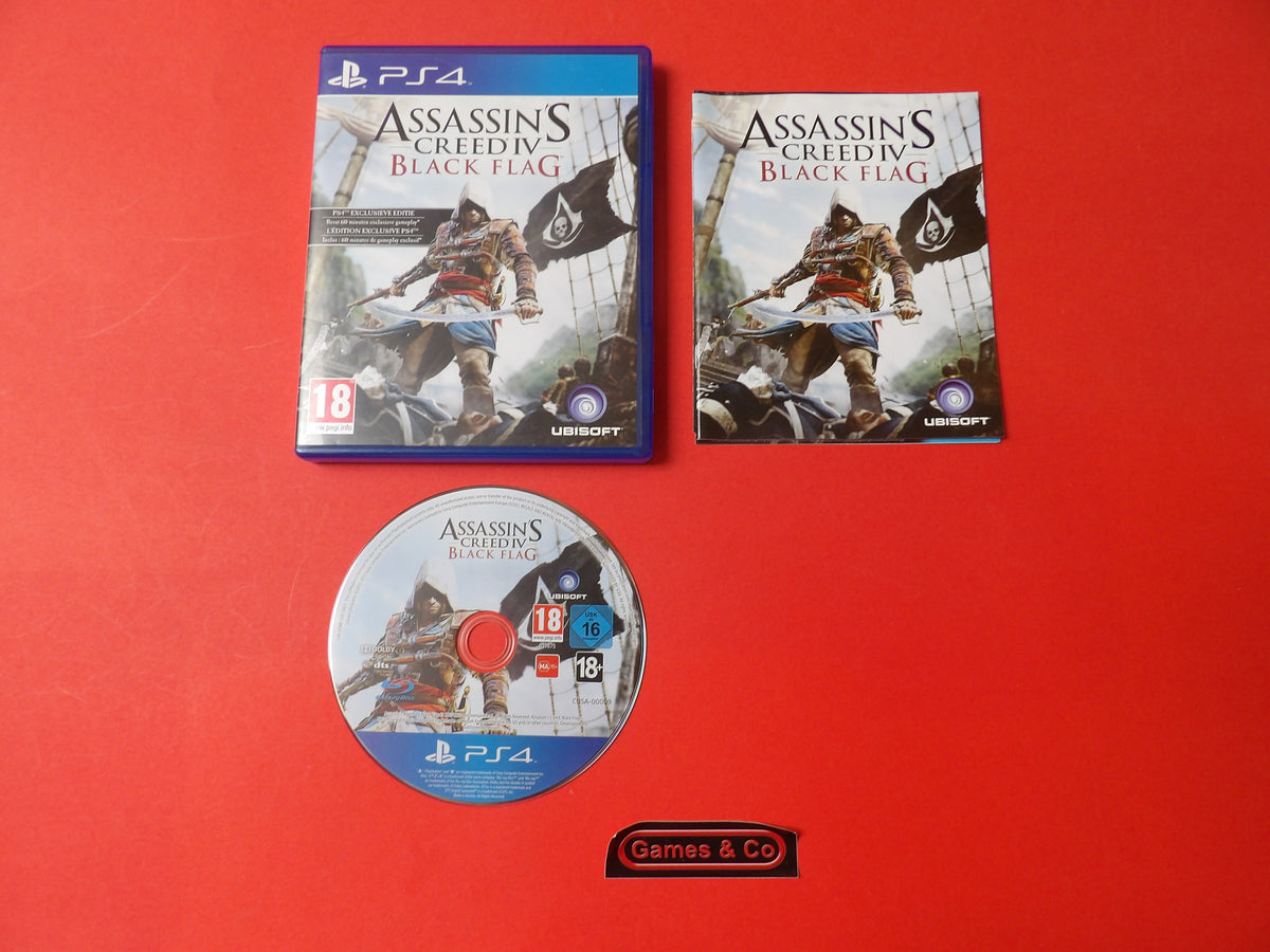 ASSASSIN'S CREED IV BLACK FLAG - PS4