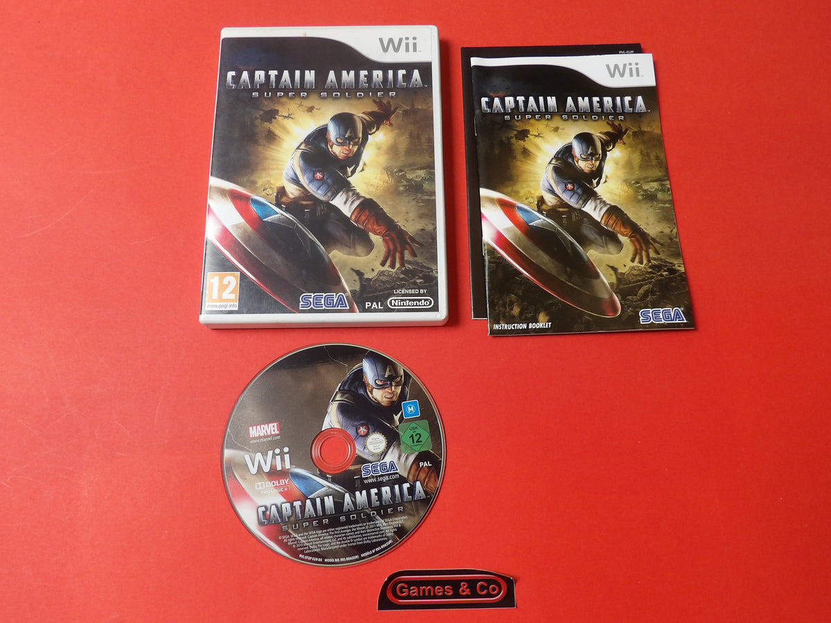 CAPTAIN AMERICA SUPER SOLDIER - NINTENDO WII
