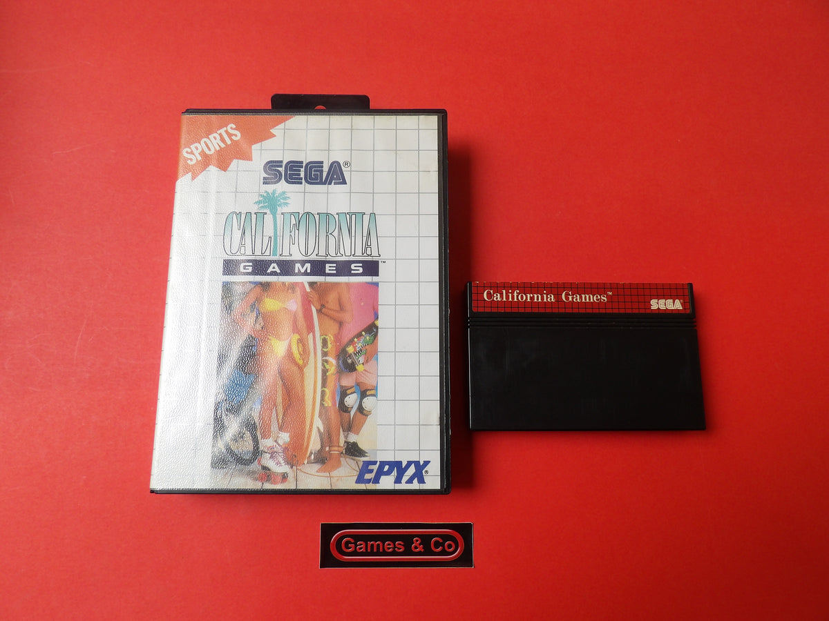 CALIFORNIA GAMES - SEGA MASTER SYSTEM