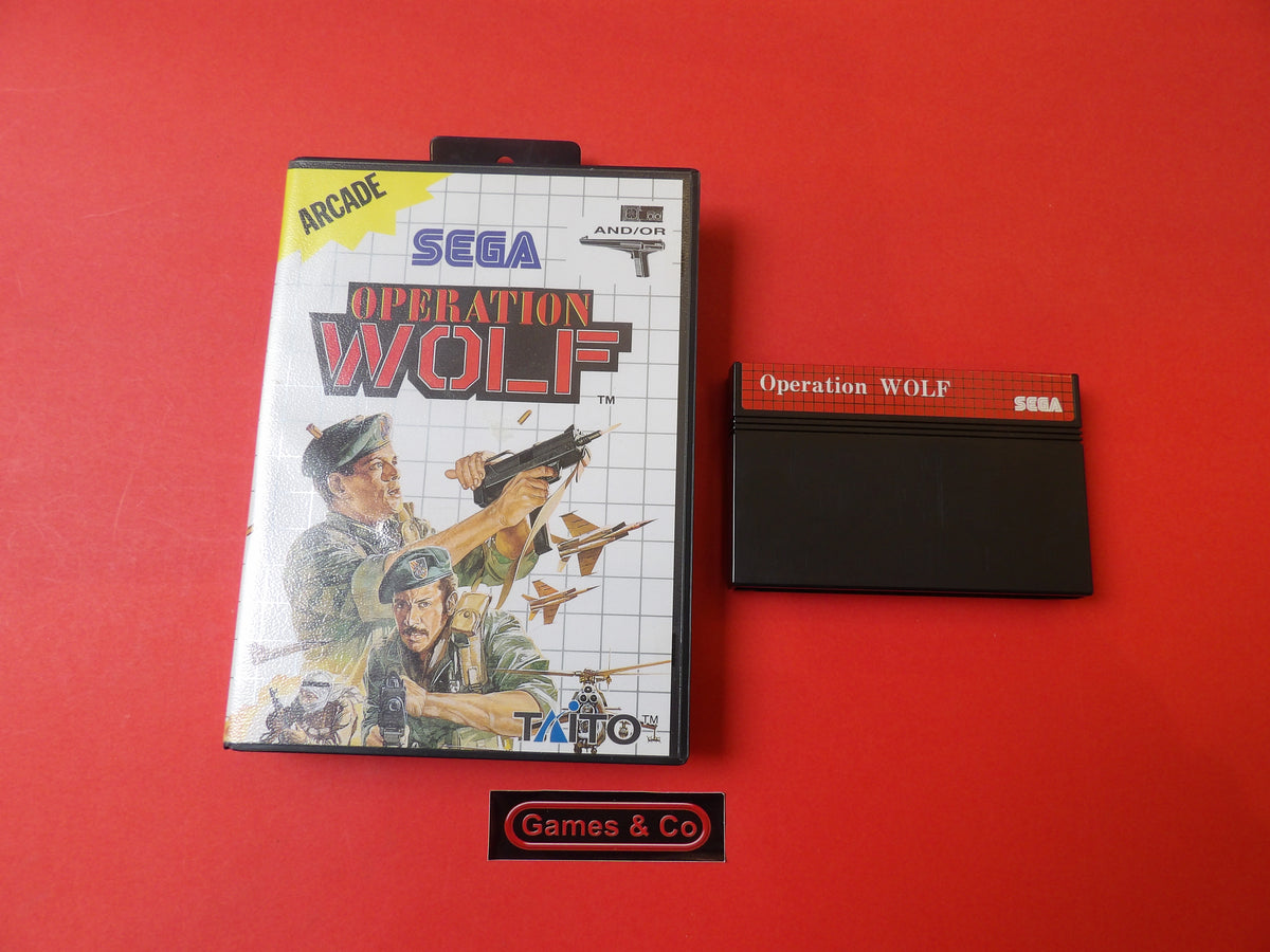 OPERATION WOLF - SEGA MASTER SYSTEM