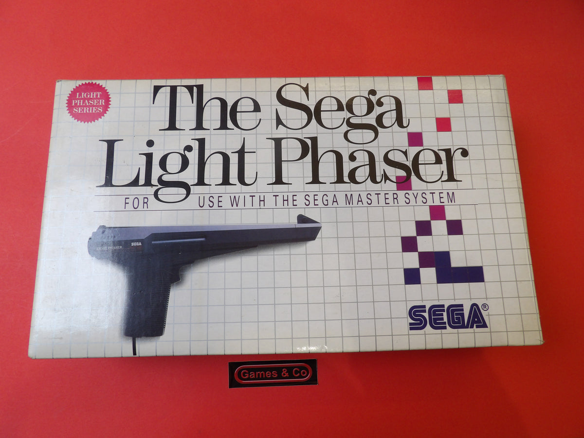 SEGA MASTER SYSTEM LIGHT PHASER CIB