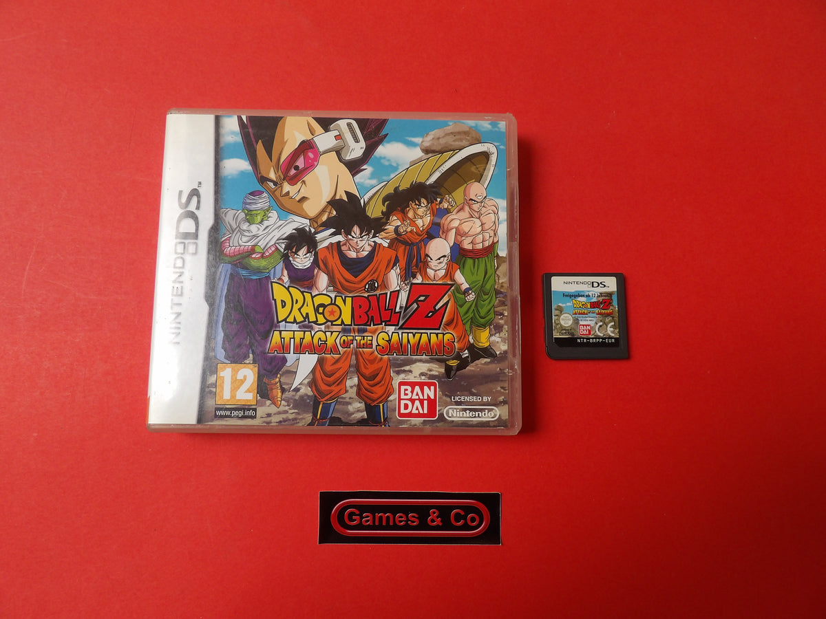 DRAGON BALL Z ATTACK OF THE SAIYANS - NINTENDO DS