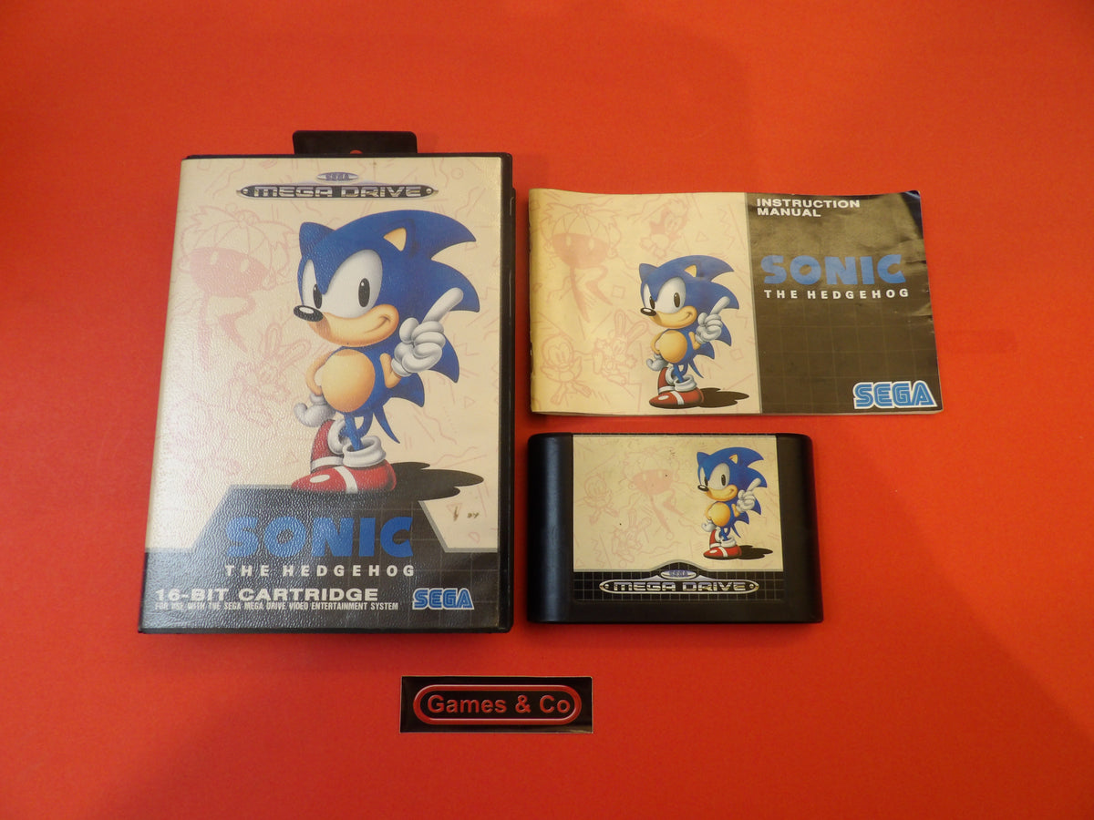 SONIC THE HEDGHOG - SEGA MEGA DRIVE
