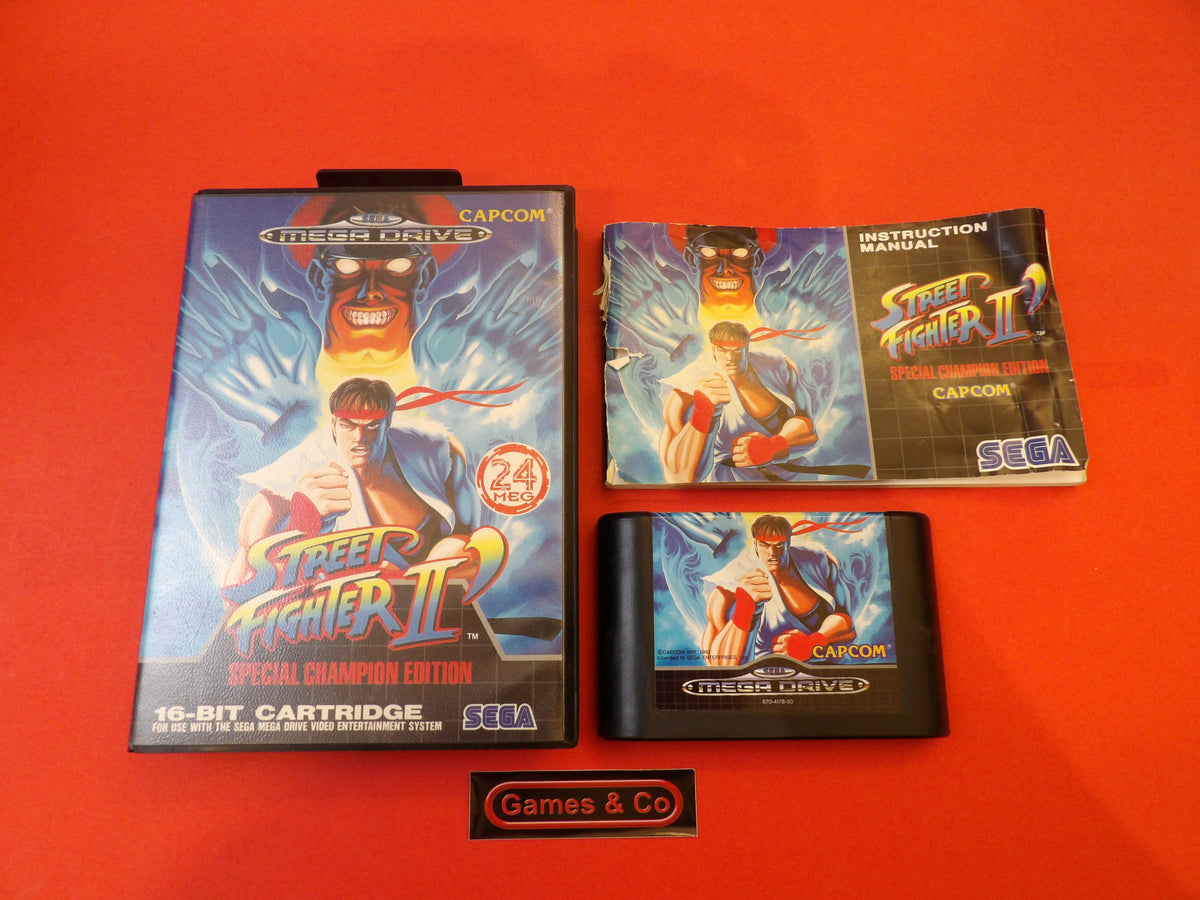 STREET FIGHTER II - SEGA MEGA DRIVE