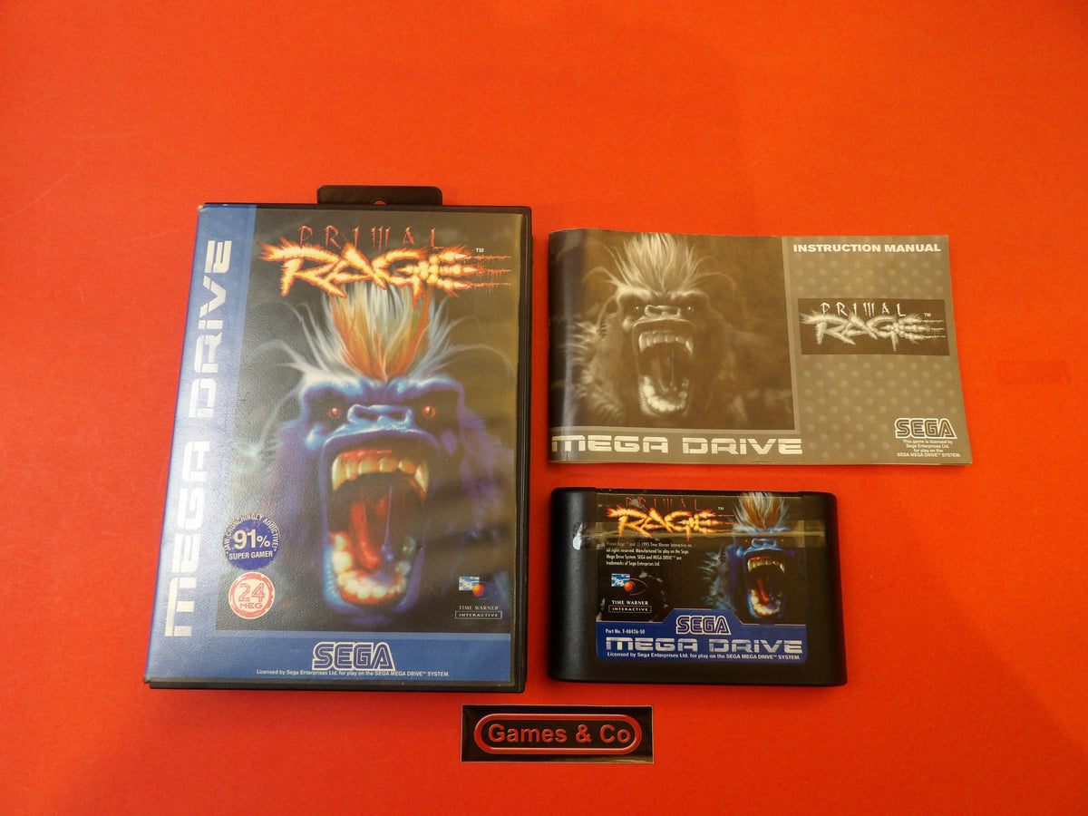PRIMAL RAGE - SEGA MEGA DRIVE