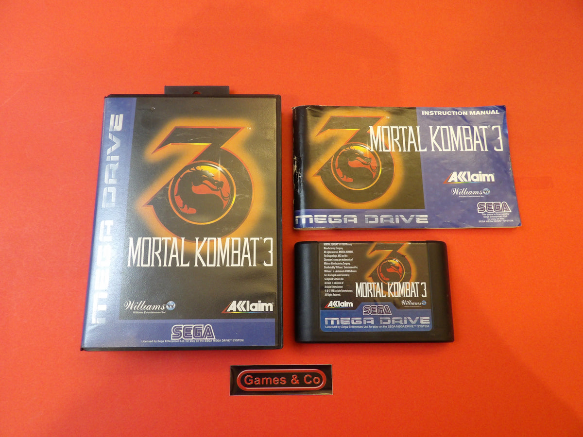MORTAL KOMBAT 3 - SEGA MEGA DRIVE