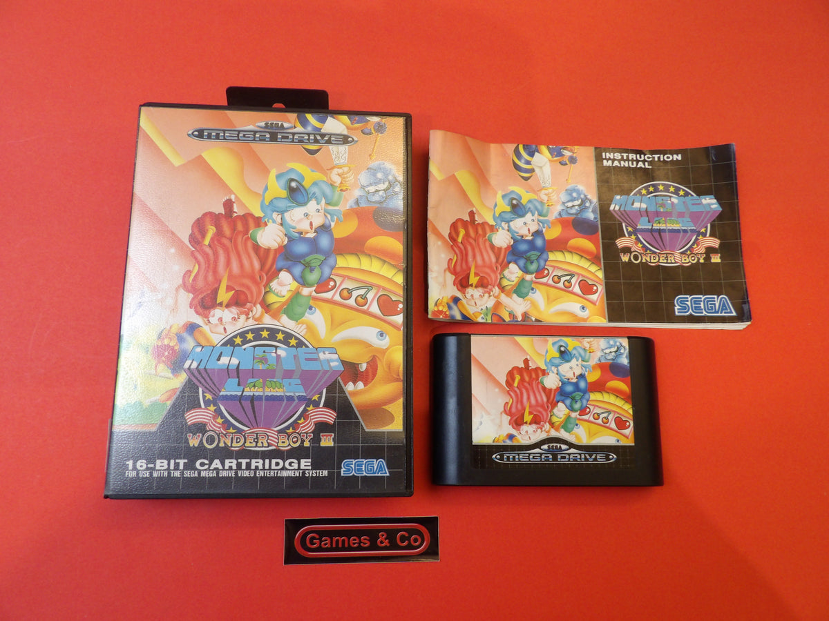 WONDER BOY III - SEGA MEGA DRIVE